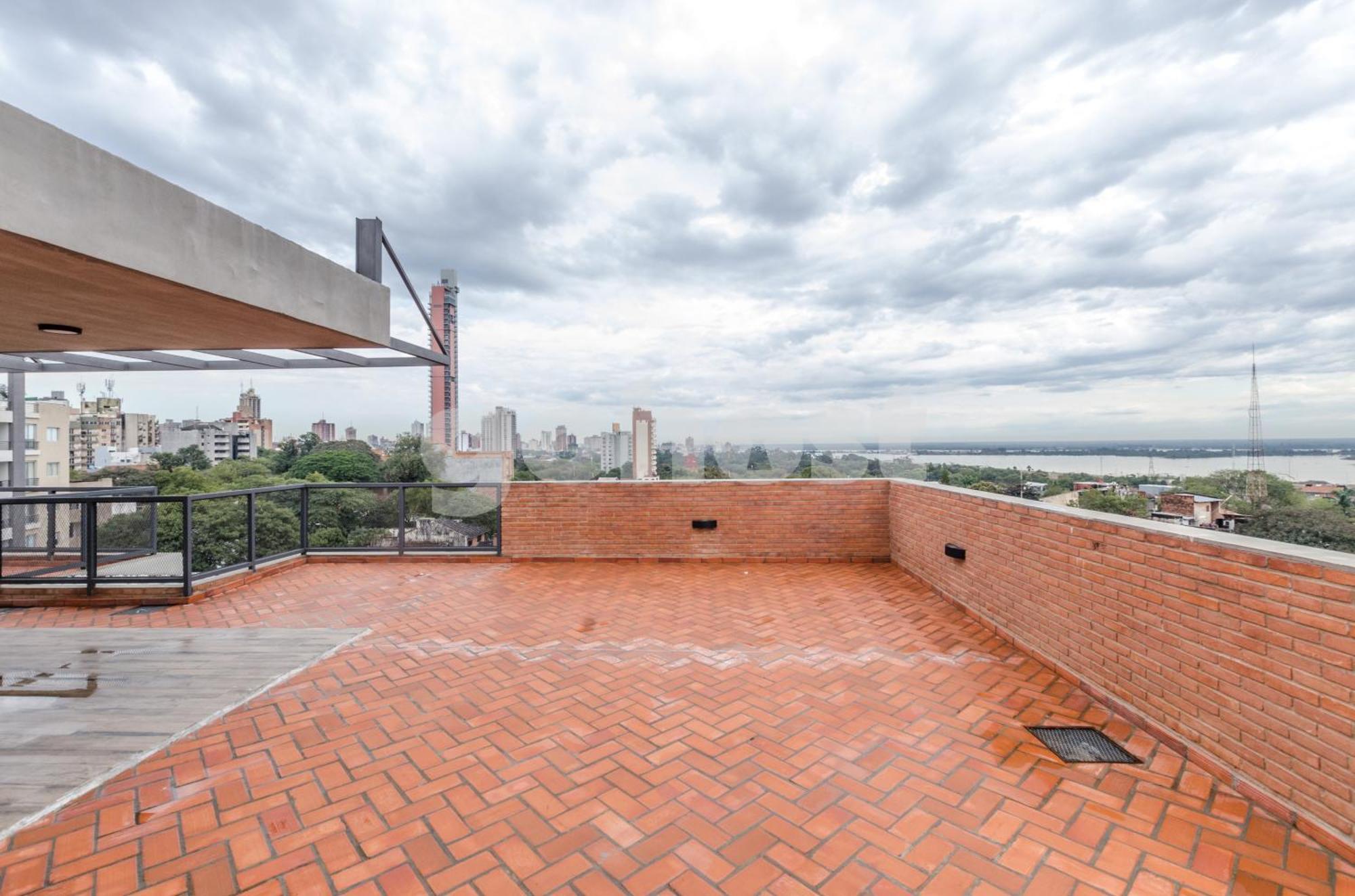 אסונסיון Chic Loft With Balcony In Las Mercedes מראה חיצוני תמונה