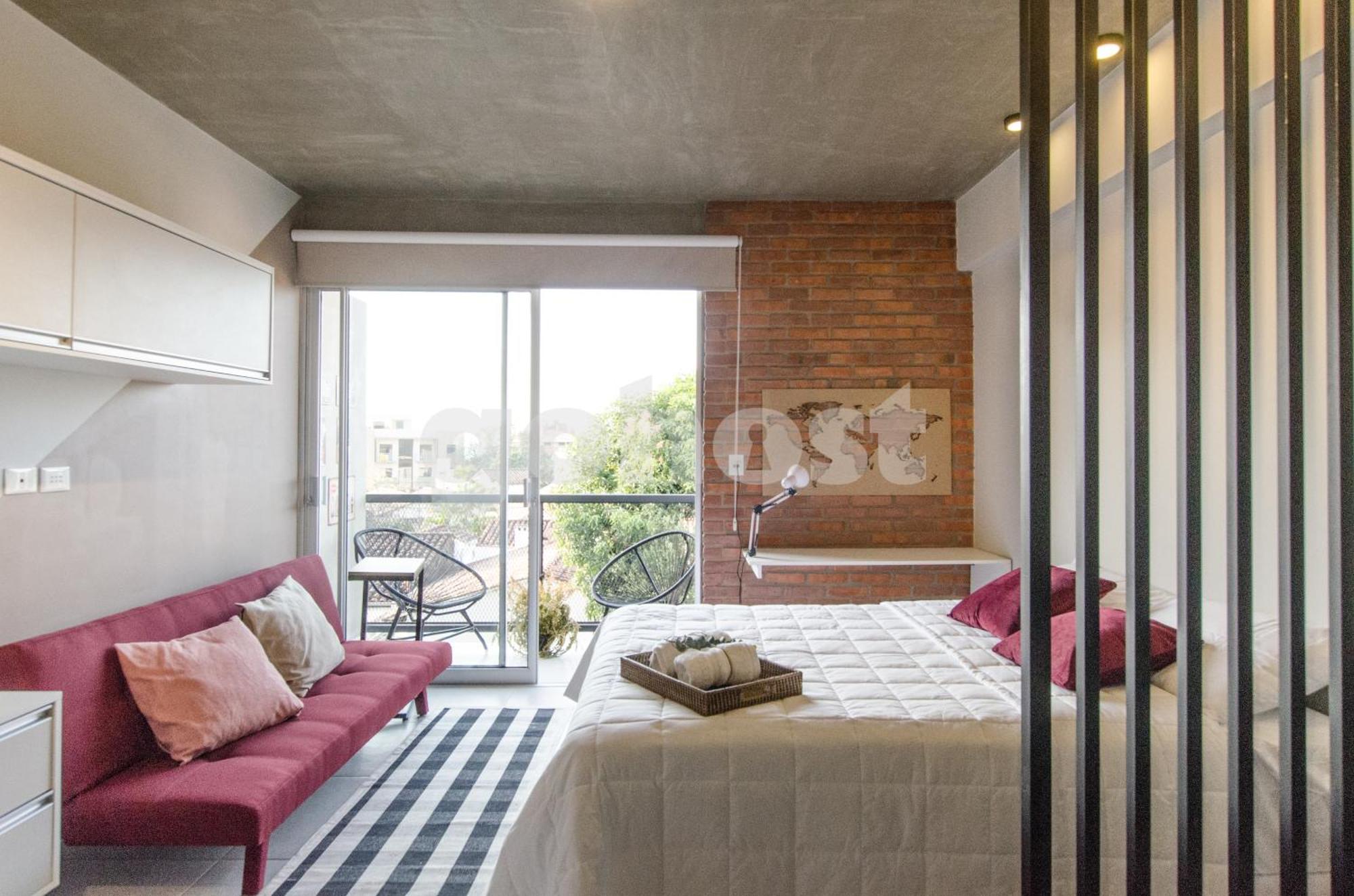 אסונסיון Chic Loft With Balcony In Las Mercedes מראה חיצוני תמונה