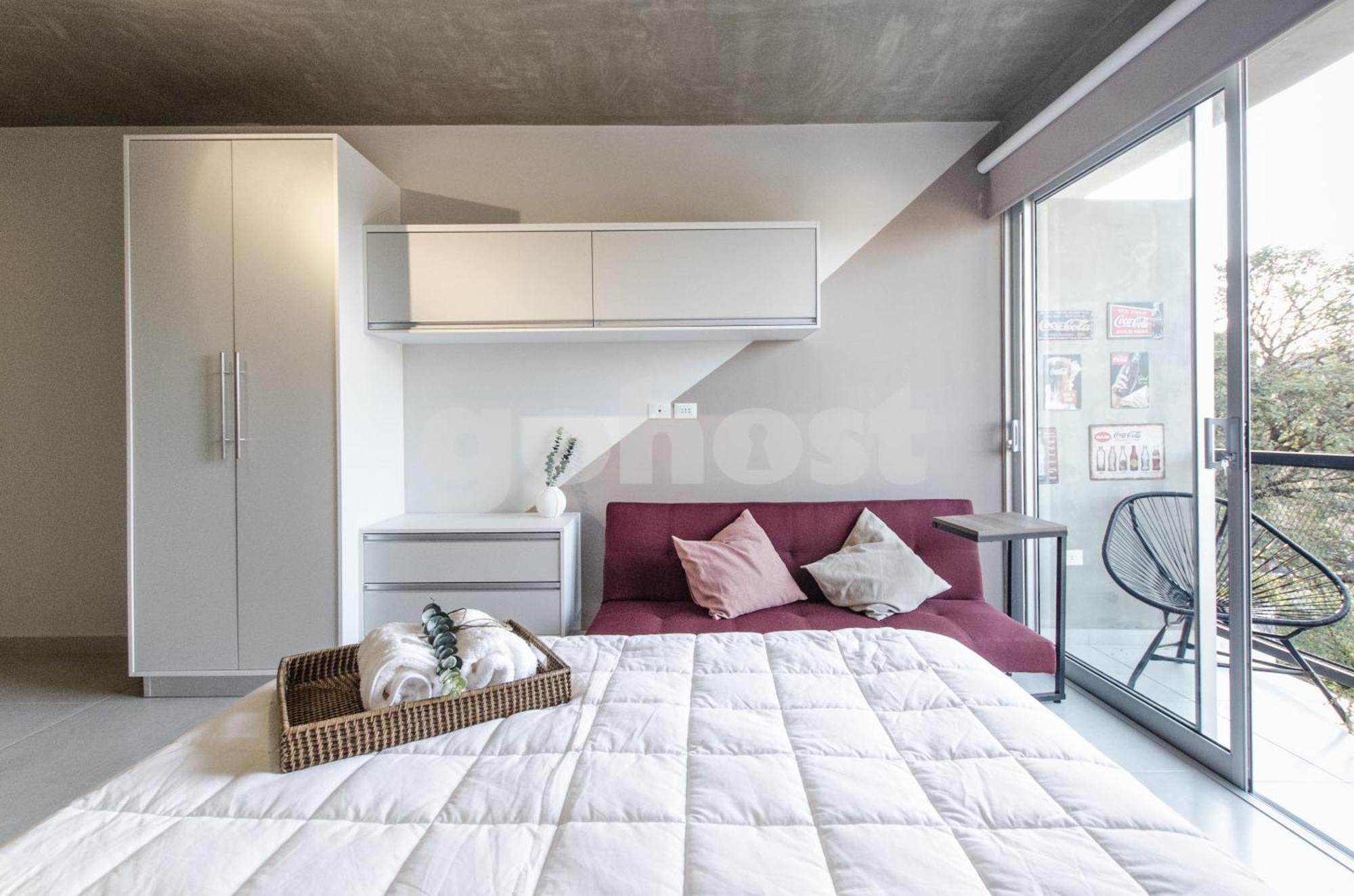 אסונסיון Chic Loft With Balcony In Las Mercedes מראה חיצוני תמונה